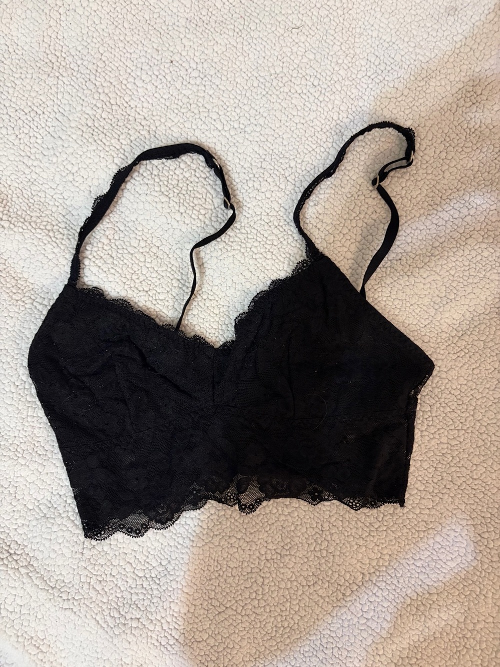 Hollister Black Lace Bralette